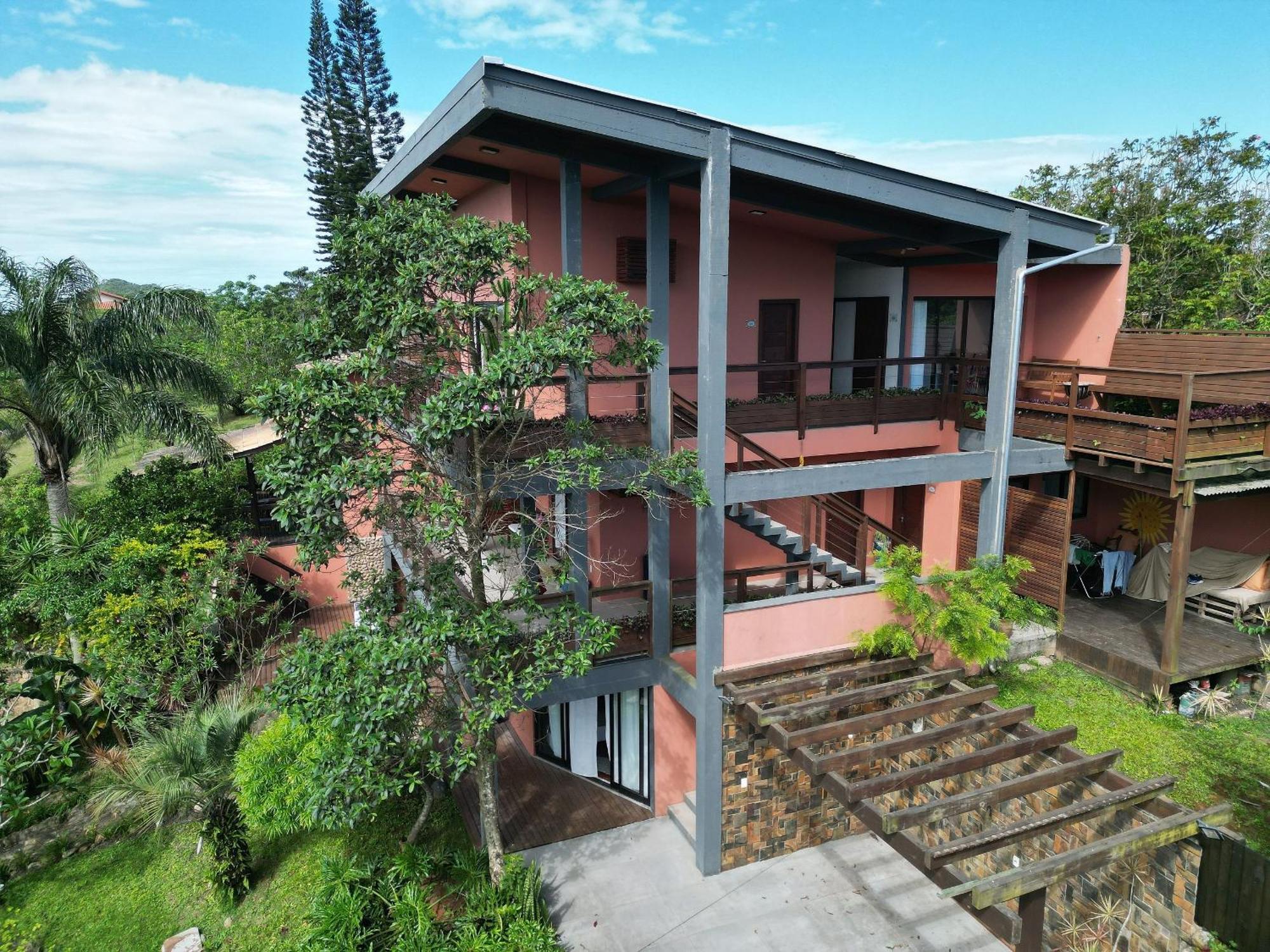Hospedaria Noite Lunar Praia do Rosa Exterior foto